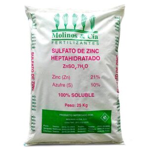 Sulfato de Zinc Heptahidratado